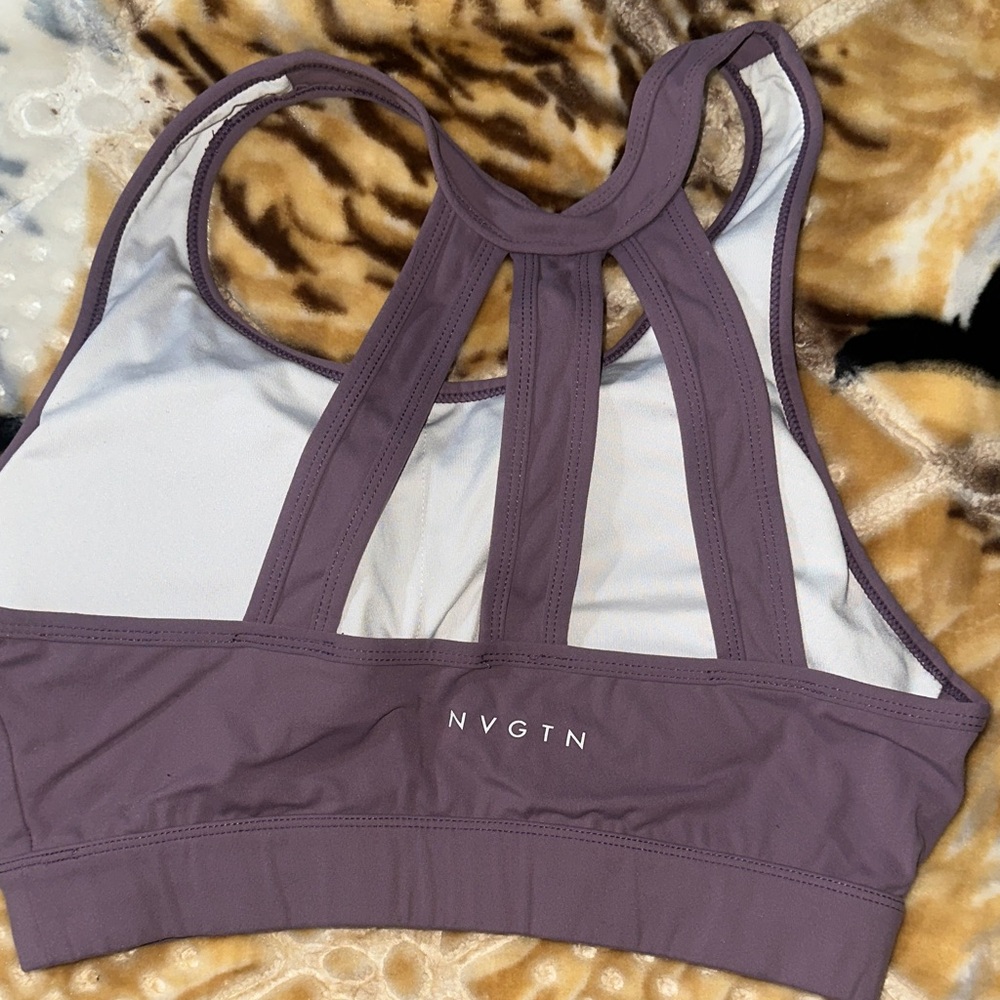 NVGTN Mauve Sports Bra
